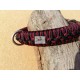 Braided choker collar for medium/large dogs