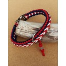 Braided collar "chevron"