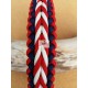 Braided collar "chevron"