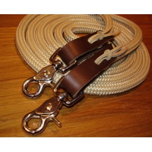 Looped rope reins