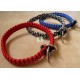 Braided choker collar for medium/large dogs